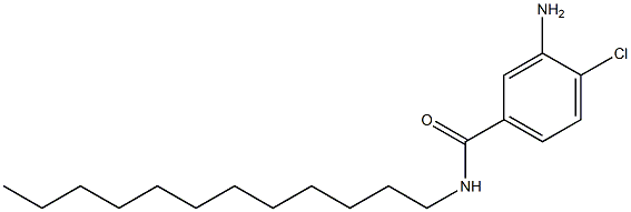 3-Amino-4-chloro-N-dodecylbenzamide,,结构式