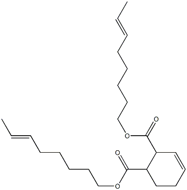 3-Cyclohexene-1,2-dicarboxylic acid bis(6-octenyl) ester 结构式