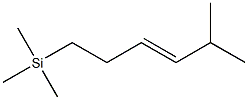 5-Methyl-3-hexenyltrimethylsilane Structure