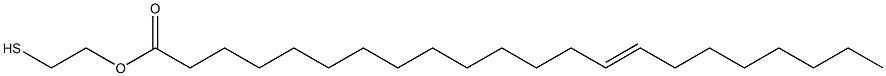 14-Docosenoic acid 2-mercaptoethyl ester,,结构式