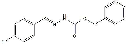 4-Chlorobenzaldehyde benzyloxycarbonyl hydrazone