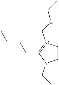 1-Ethyl-2-butyl-3-[ethoxymethyl]-4,5-dihydro-1H-imidazol-3-ium