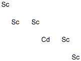 ペンタスカンジウム-カドミウム 化学構造式