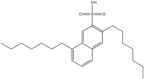3,8-Diheptyl-2-naphthalenesulfonic acid