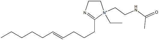 1-[2-(Acetylamino)ethyl]-2-(4-decenyl)-1-ethyl-2-imidazoline-1-ium|