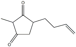 2-Methyl-4-(3-butenyl)-1,3-cyclopentanedione