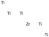 Pentatitanium zirconium 结构式