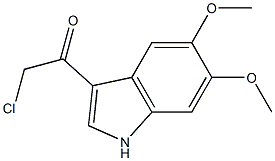 2-Chloro-1-(5,6-dimethoxy-1H-indol-3-yl)ethanone