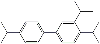 4,3',4'-Triisopropyl-1,1'-biphenyl,,结构式