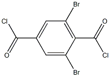 2,6-Dibromoterephthalic acid dichloride Struktur