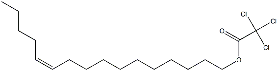 Trichloroacetic acid (Z)-11-hexadecenyl ester 结构式