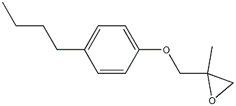 4-Butylphenyl 2-methylglycidyl ether