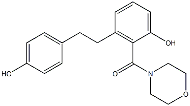 2-(Morpholinocarbonyl)-3-(4-hydroxyphenethyl)phenol
