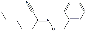 2-Benzyloxyiminoheptanenitrile|