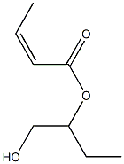 (Z)-2-Butenoic acid 1-(hydroxymethyl)propyl ester