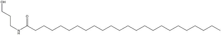 N-(3-Hydroxypropyl)tetracosanamide Struktur