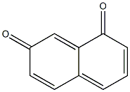 1,7-Naphthoquinone Struktur