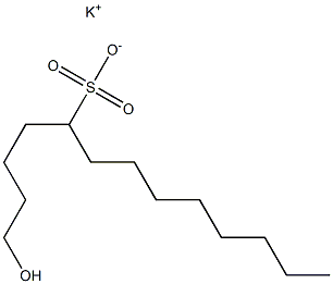  1-Hydroxytridecane-5-sulfonic acid potassium salt