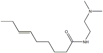 N-[2-(Dimethylamino)ethyl]-6-nonenamide 结构式