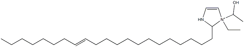 1-Ethyl-2-(13-henicosenyl)-1-(1-hydroxyethyl)-4-imidazoline-1-ium Structure