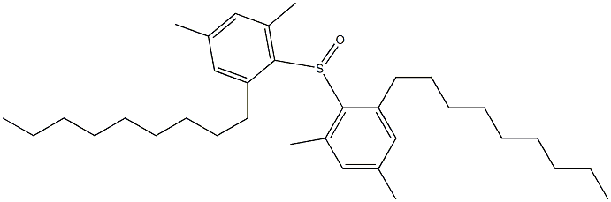 Octylmesityl sulfoxide Structure