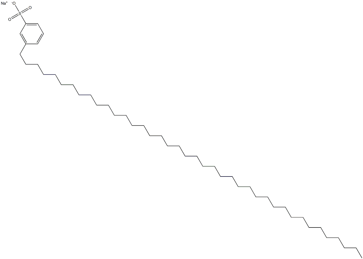 3-(Tetracontan-1-yl)benzenesulfonic acid sodium salt