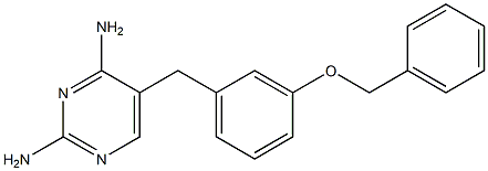 5-[3-(Benzyloxy)benzyl]pyrimidine-2,4-diamine