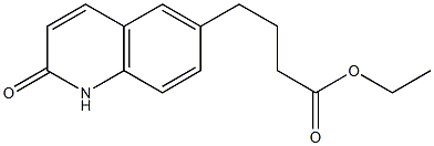 4-(1,2-Dihydro-2-oxoquinolin-6-yl)butyric acid ethyl ester Structure