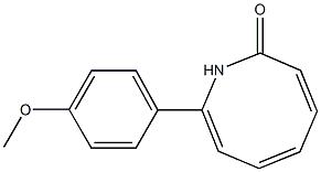 8-(4-Methoxyphenyl)azocin-2(1H)-one Struktur