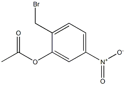  Acetic acid 2-bromomethyl-5-nitrophenyl ester