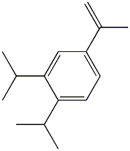 4-Isopropenyl-1,2-diisopropylbenzene Structure