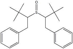 tert-Butylphenethyl sulfoxide Structure