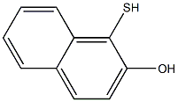 1-Mercapto-2-naphthol,,结构式