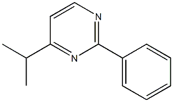 2-Phenyl-4-isopropylpyrimidine Structure