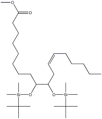 (Z)-9,10-Bis[(tert-butyldimethylsilyl)oxy]-12-octadecenoic acid methyl ester