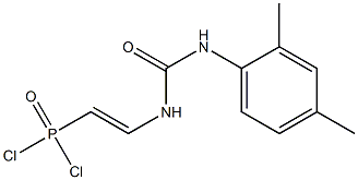 [2-[3-(2,4-Xylyl)ureido]vinyl]dichlorophosphine oxide|