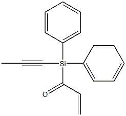 3-[Diphenyl(1-propynyl)silyl]-1-propen-3-one