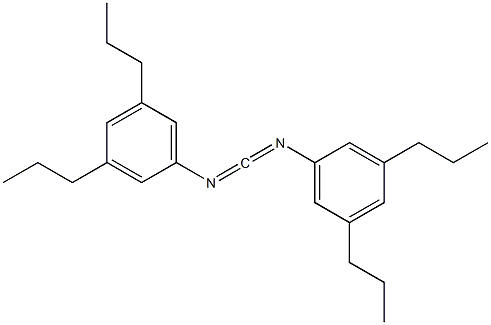 ビス(3,5-ジプロピルフェニル)カルボジイミド 化学構造式