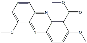 2,6-Dimethoxy-1-phenazinecarboxylic acid methyl ester