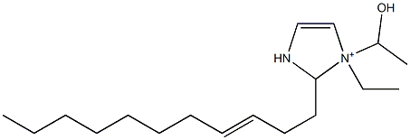 1-Ethyl-1-(1-hydroxyethyl)-2-(3-undecenyl)-4-imidazoline-1-ium