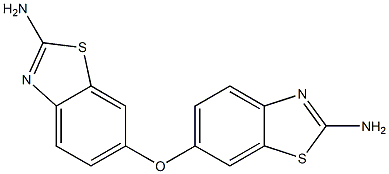 6,6'-Oxybis(2-aminobenzothiazole) 结构式
