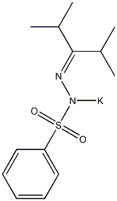 2,4-Dimethyl-3-pentanone phenylsulfonyl-N-potassio hydrazone