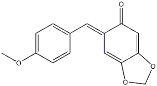 6-(4-Methoxybenzylidene)-1,3-benzodioxole-5(6H)-one