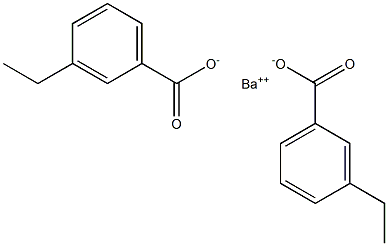  Bis(3-ethylbenzoic acid)barium salt