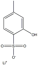 2-Hydroxy-4-methylbenzenesulfonic acid lithium salt|