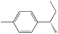 (2S)-2-(4-Methylphenyl)butane Structure