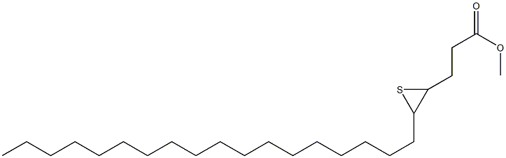 4,5-エピチオトリコサン酸メチル 化学構造式