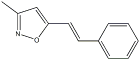 3-Methyl-5-[(E)-2-phenylvinyl]isoxazole