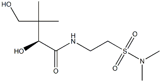 [S,(-)]-N-[2-(Dimethylsulfamoyl)ethyl]-2,4-dihydroxy-3,3-dimethylbutyramide Structure