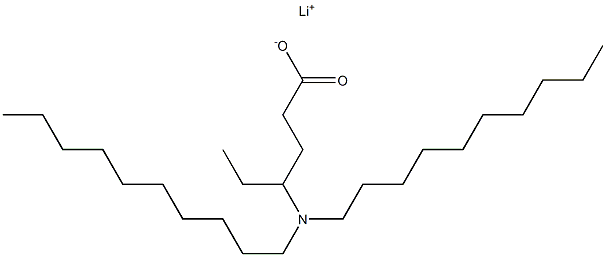 4-(Didecylamino)hexanoic acid lithium salt|